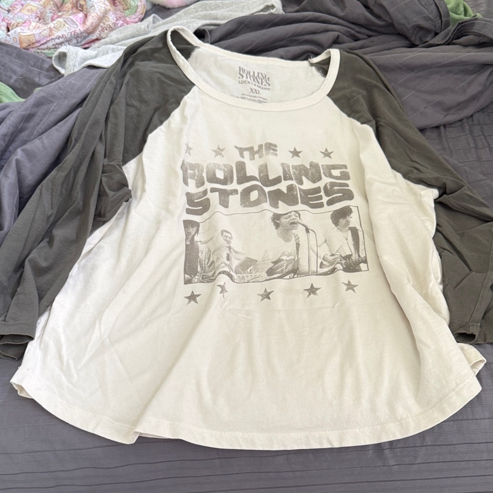 Rolling Stones Graphic Raglan Tee